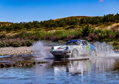 Porsche 911 équipe Pentacar, Maroc Historic Rally 2026