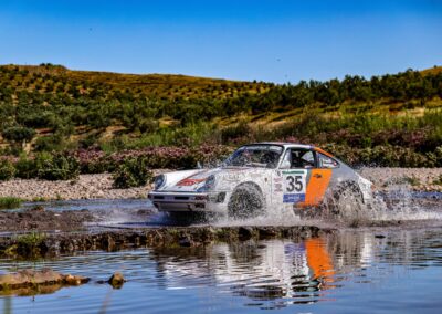 Porsche 911 équipe Pentacar, Maroc Historic Rally 2026