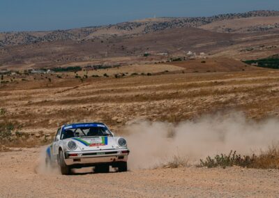Porsche 911 équipe Pentacar, Maroc Historic Rally 2026