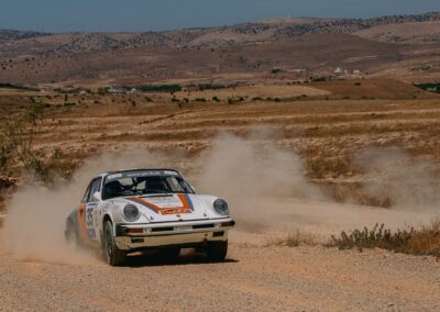 Porsche 911 équipe Pentacar, Maroc Historic Rally 2026