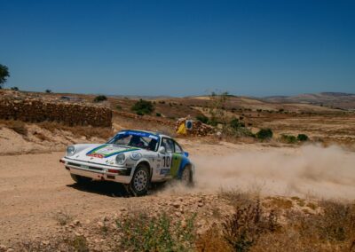 Porsche 911 équipe Pentacar, Maroc Historic Rally 2026