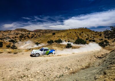 Porsche 911 équipe Pentacar, Maroc Historic Rally 2026