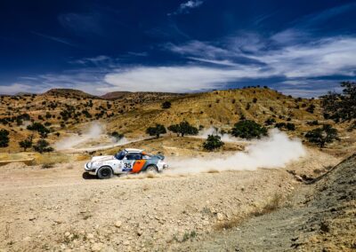 Porsche 911 équipe Pentacar, Maroc Historic Rally 2026