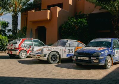 Porsche 911 équipe Pentacar, Maroc Historic Rally 2026