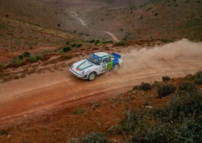 Porsche 911 équipe Pentacar, Maroc Historic Rally 2026