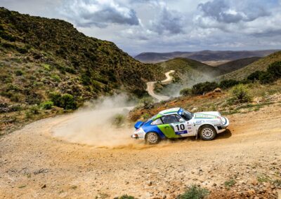 Porsche 911 équipe Pentacar, Maroc Historic Rally 2026