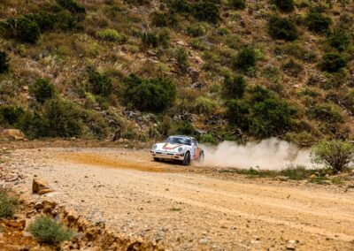 Porsche 911 équipe Pentacar, Maroc Historic Rally 2026