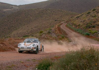 Porsche 911 équipe Pentacar, Maroc Historic Rally 2026