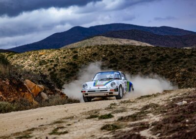 Porsche 911 équipe Pentacar, Maroc Historic Rally 2026