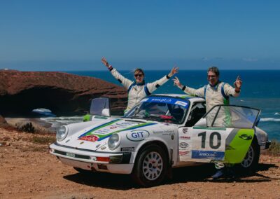 Porsche 911 équipe Pentacar, Maroc Historic Rally 2026
