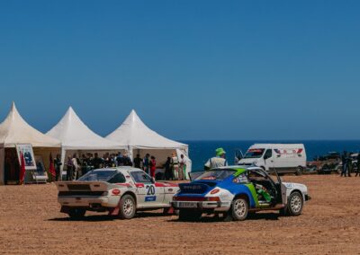 Porsche 911 équipe Pentacar, Maroc Historic Rally 2026