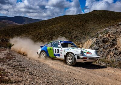 Porsche 911 équipe Pentacar, Maroc Historic Rally 2026