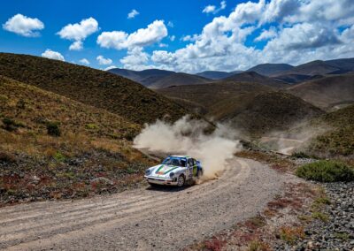 Porsche 911 équipe Pentacar, Maroc Historic Rally 2026