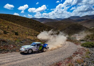 Porsche 911 équipe Pentacar, Maroc Historic Rally 2026
