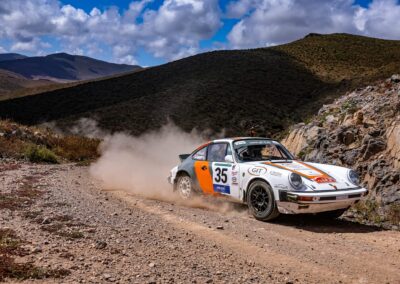 Porsche 911 équipe Pentacar, Maroc Historic Rally 2026