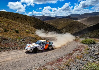 Porsche 911 équipe Pentacar, Maroc Historic Rally 2026
