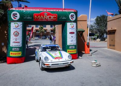 Porsche 911 équipe Pentacar, Maroc Historic Rally 2026