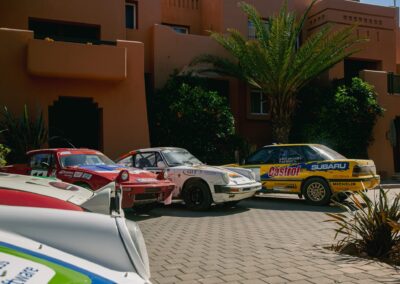 Porsche 911 équipe Pentacar, Maroc Historic Rally 2026